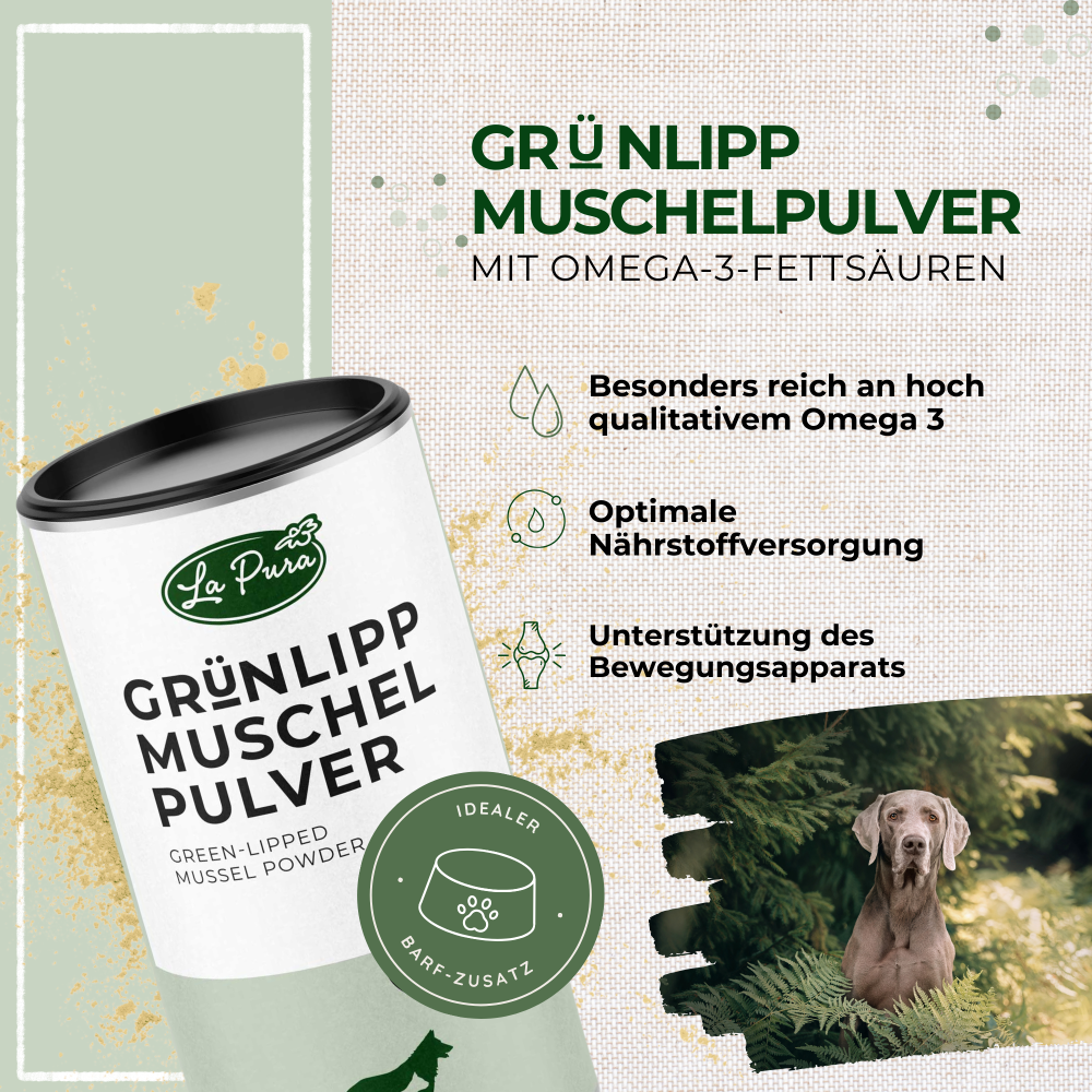 LaPura Grünlippmuschelpulver 250 g