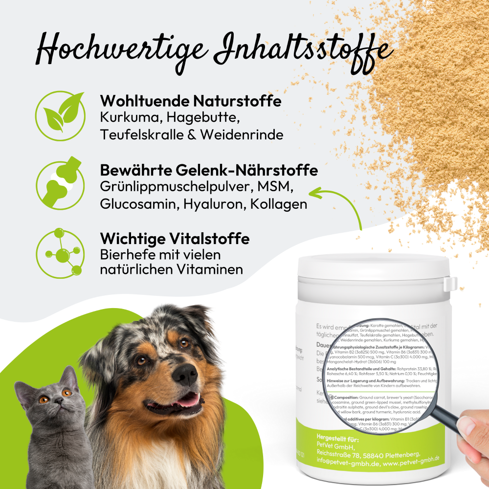 PHA GelenkVital für Hunde & Katzen 150 g