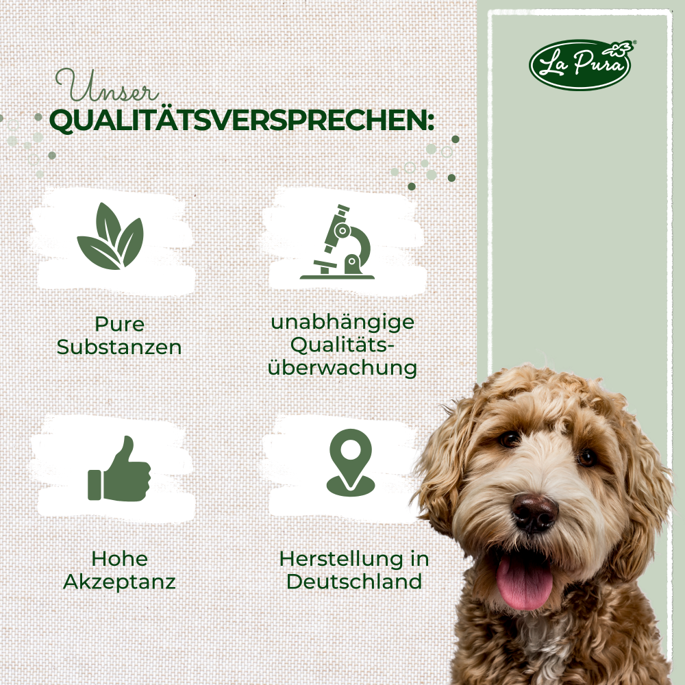 LaPura Hanföl für Hunde und Katzen