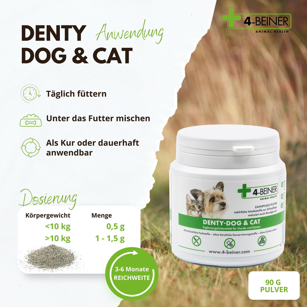 4-BEINER DENTY-DOG & CAT