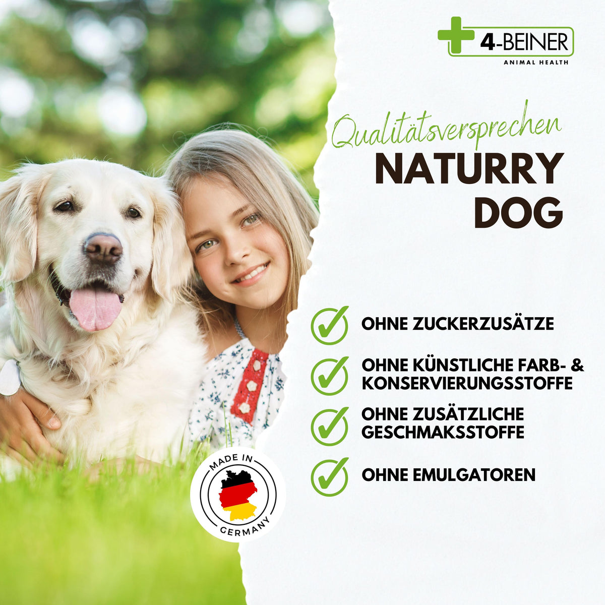 4-BEINER NATURRY-DOG