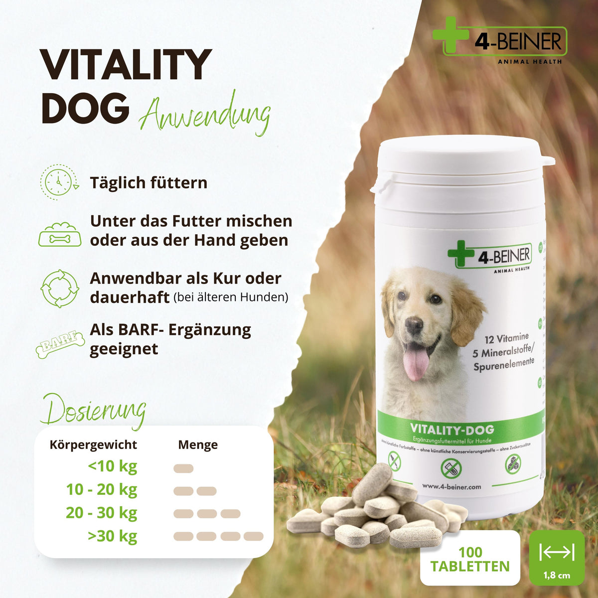 4-BEINER VITALITY-DOG