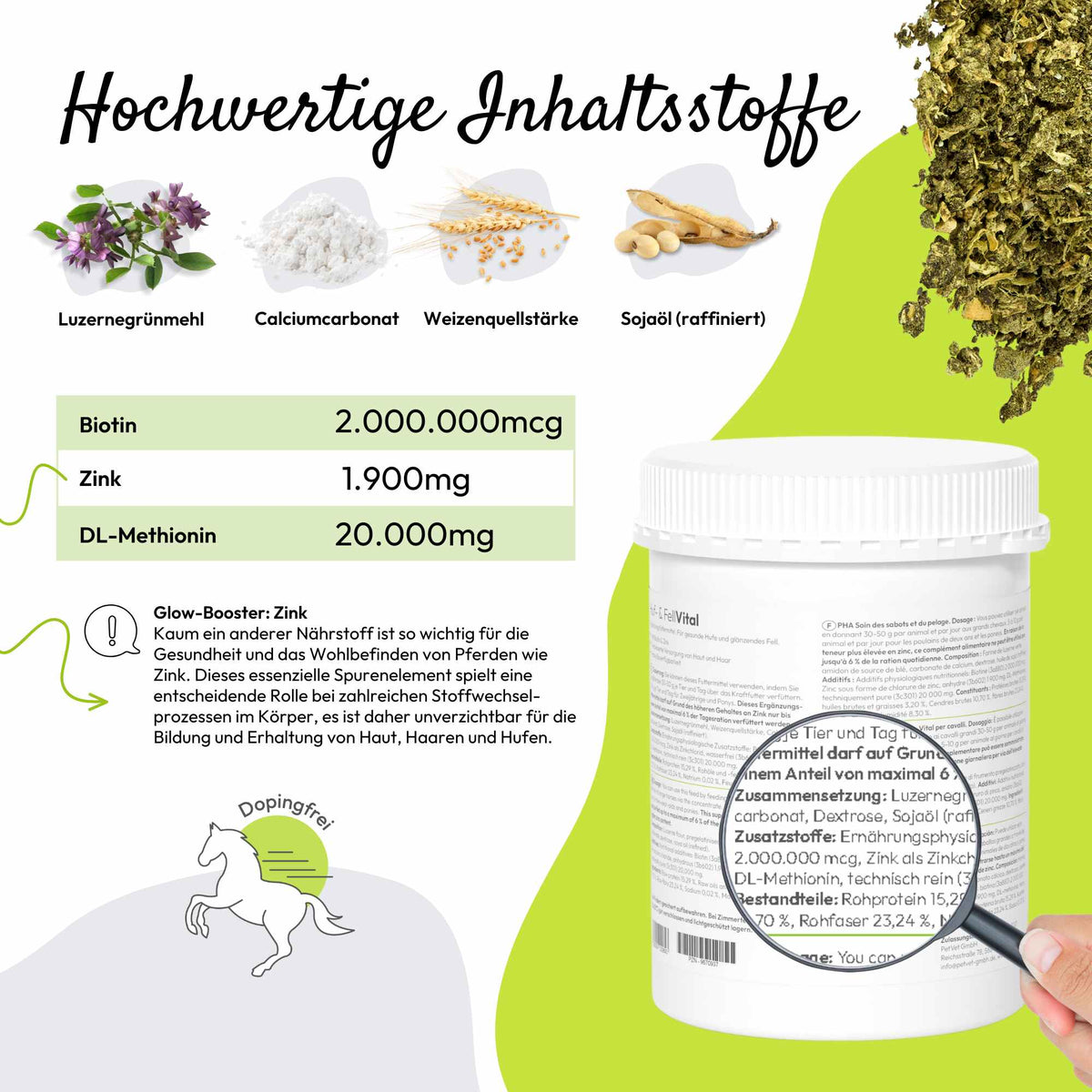 PHA Huf- & FellVital für Pferde