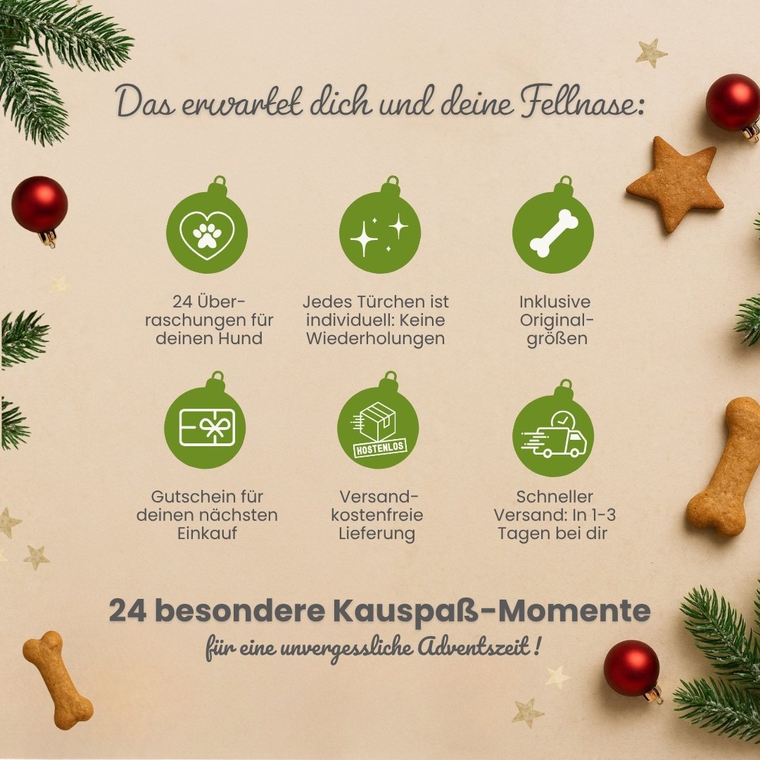 Adventskalender für Hunde