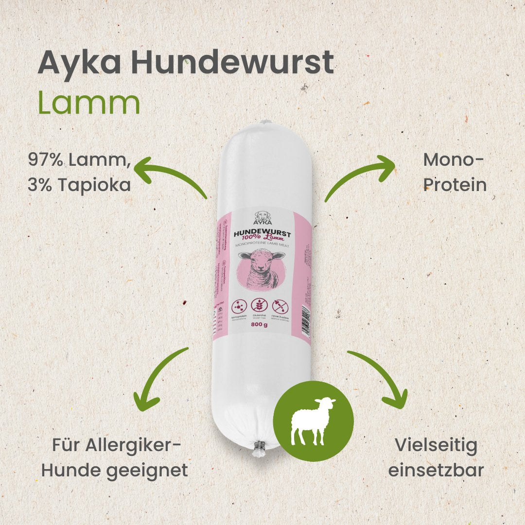 Ayka Hundewurst Lamm