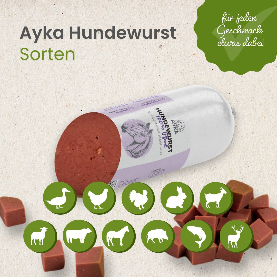 Ayka Hundewurst Pferd