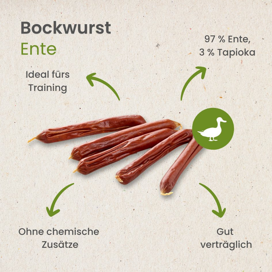 Bockwurst Ente