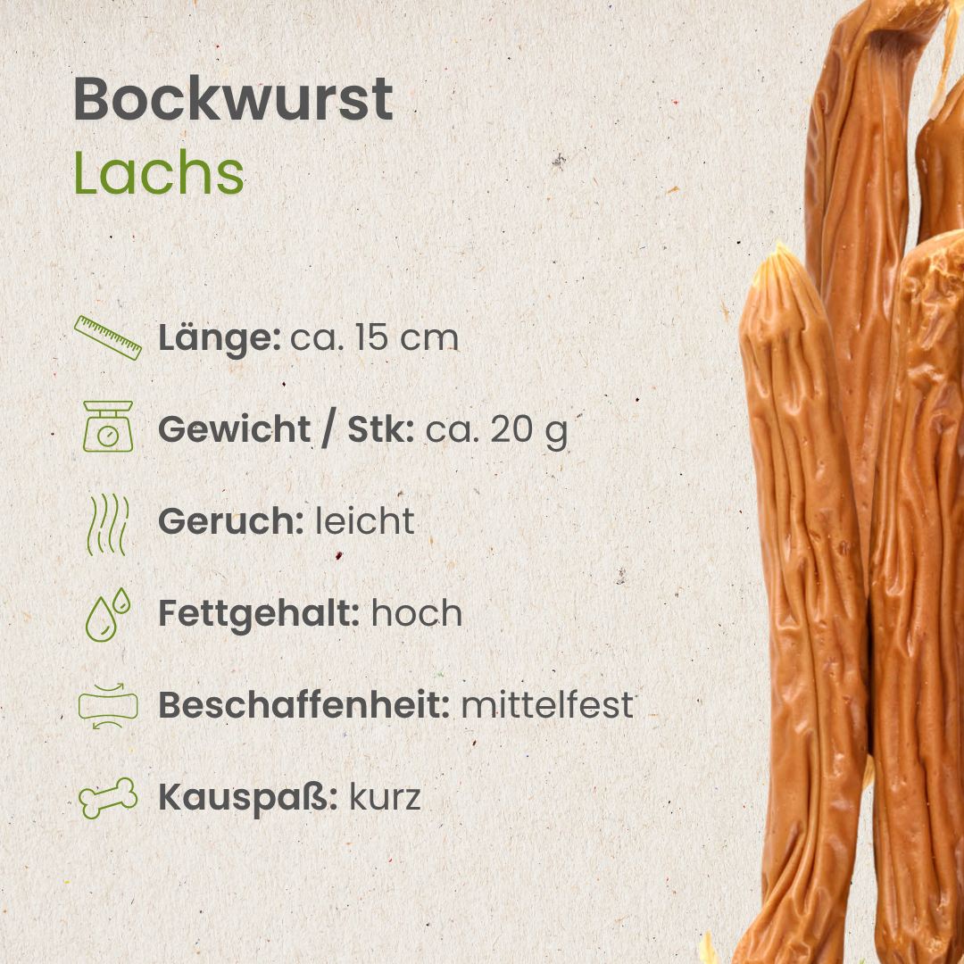Bockwurst-Lachs