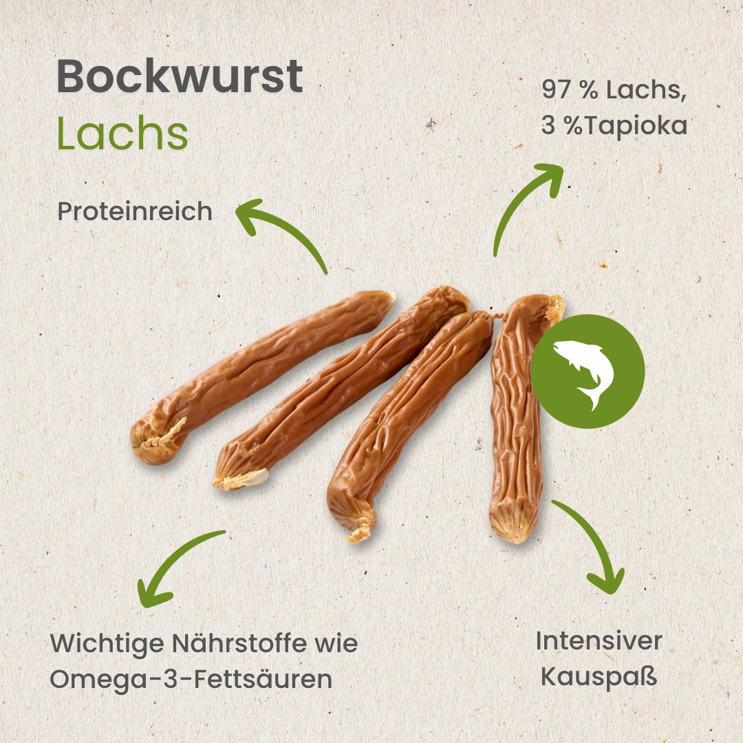 Bockwurst-Lachs