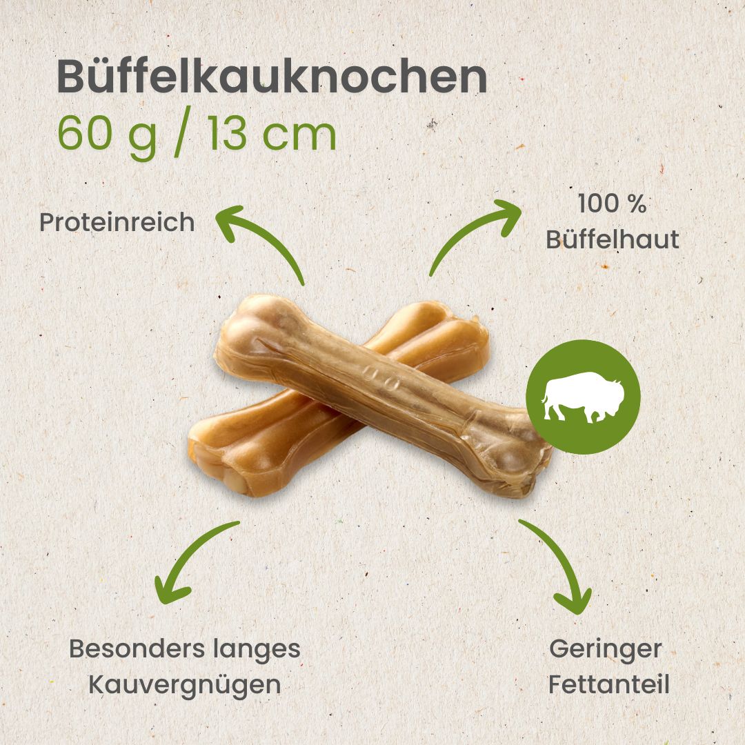 Büffelknochen, 35g / 11cm