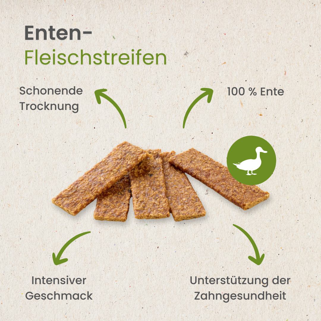 Enten-Fleischstreifen