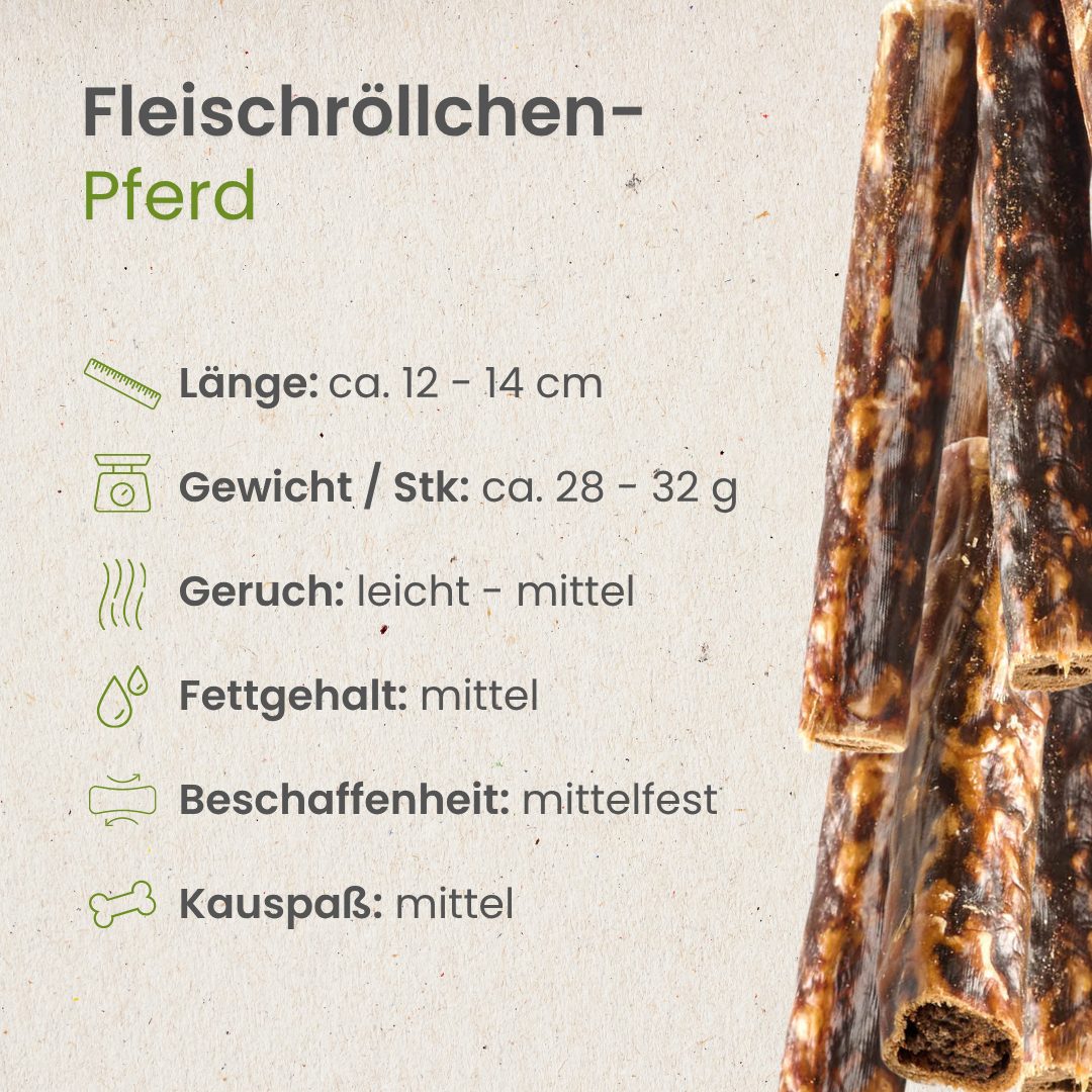 Fleischröllchen-Pferd