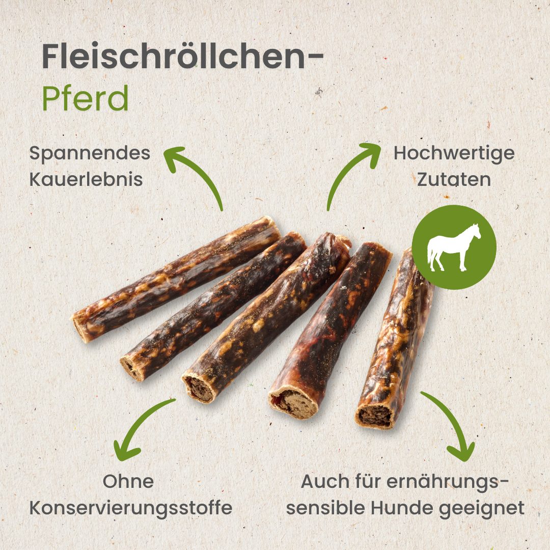 Fleischröllchen-Pferd
