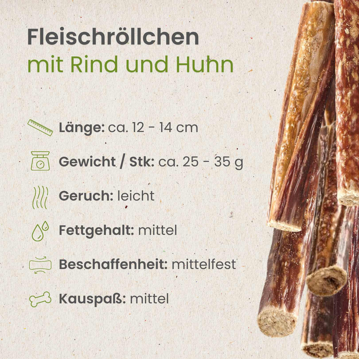 Fleischröllchen-Huhn