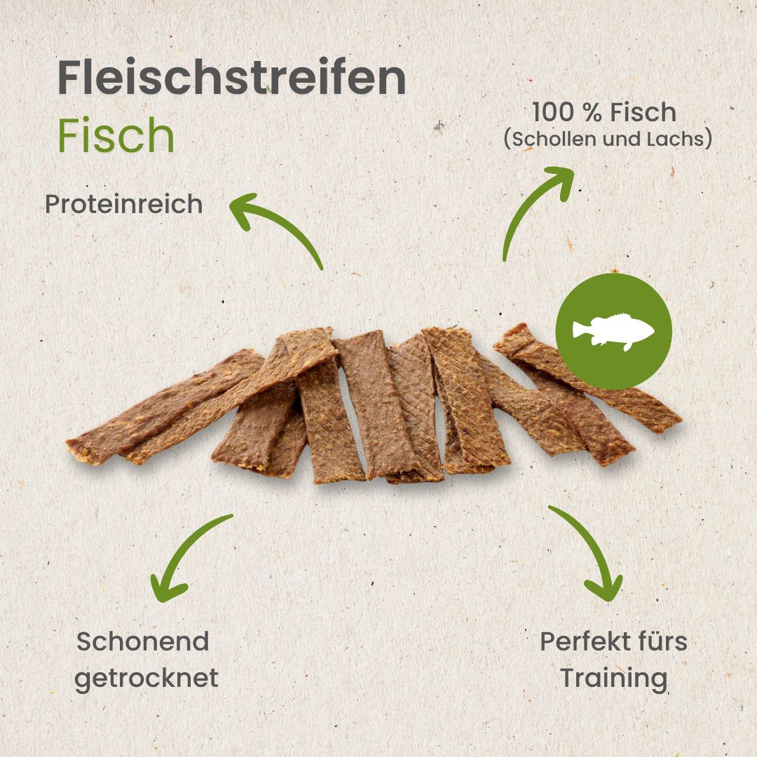 Fisch-Fleischstreifen