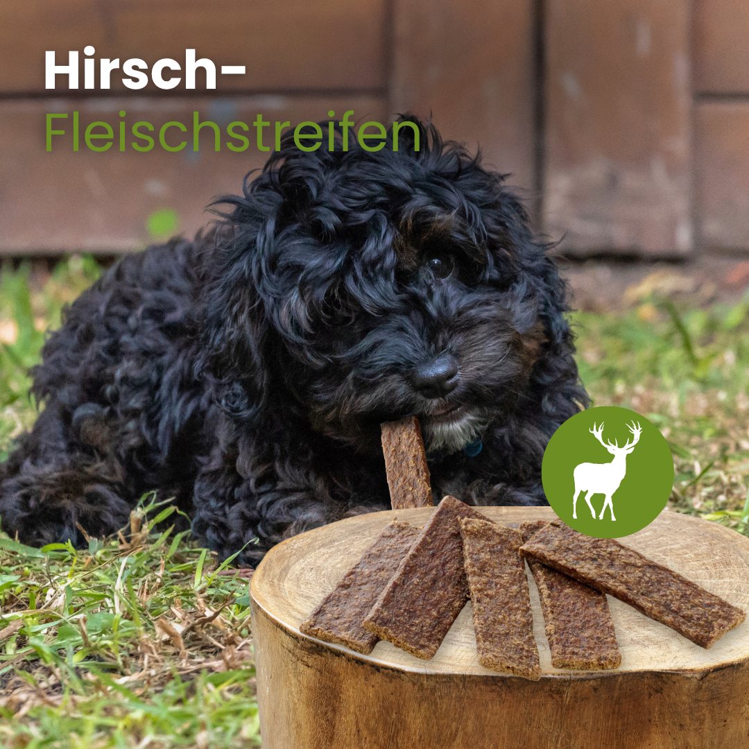 Hirsch-Fleischstreifen