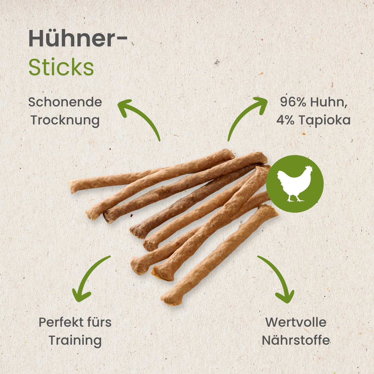 Hühner-Sticks