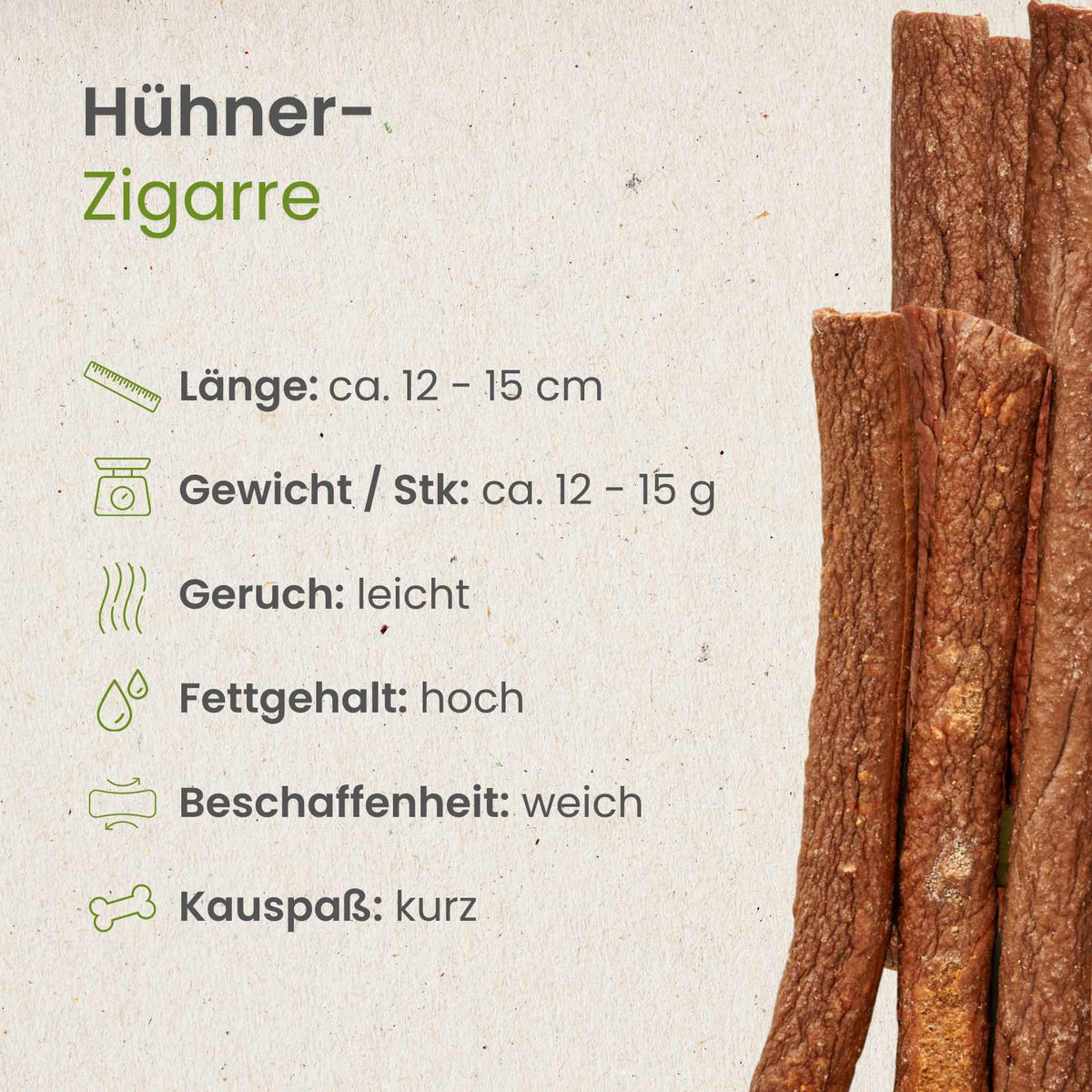 Hühner-Zigarre