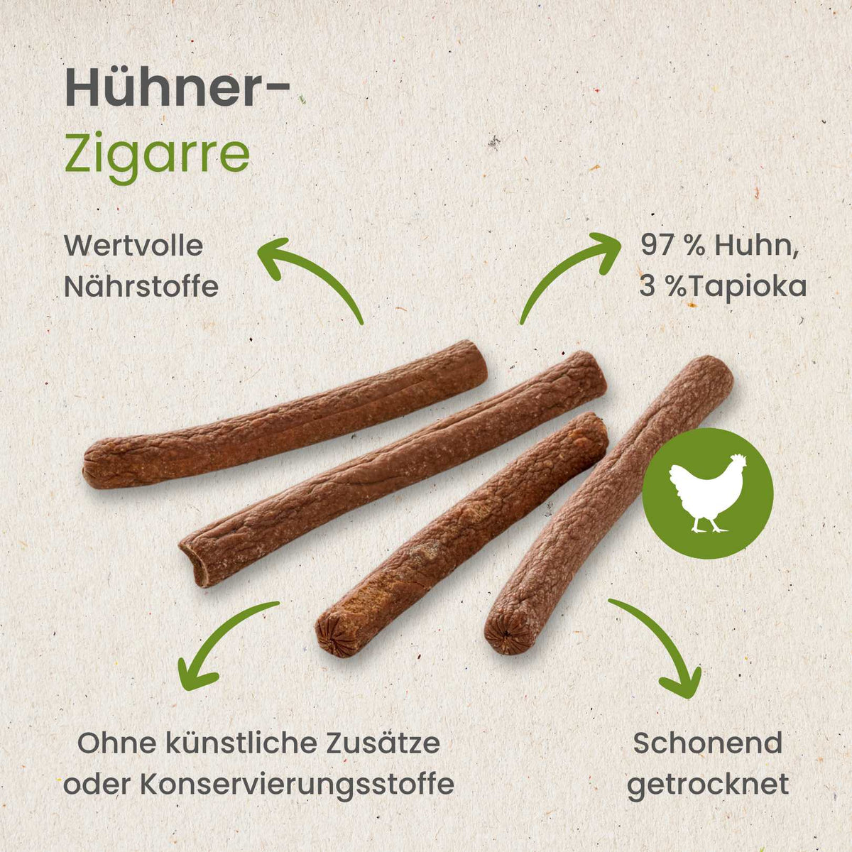 Hühner-Zigarre