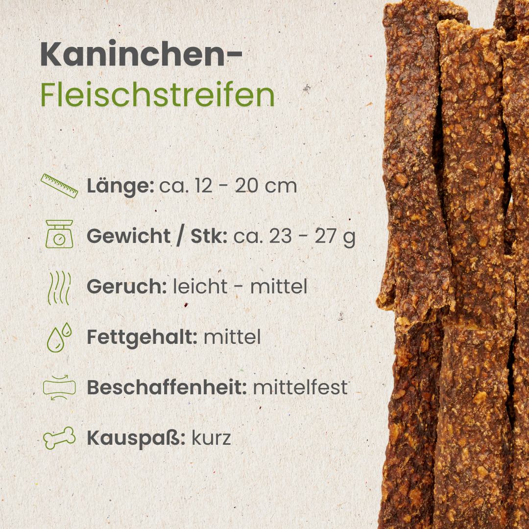 Kaninchen-Fleischstreifen
