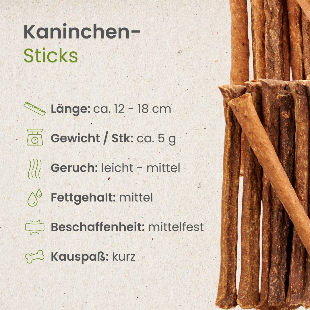 Kaninchen-Sticks
