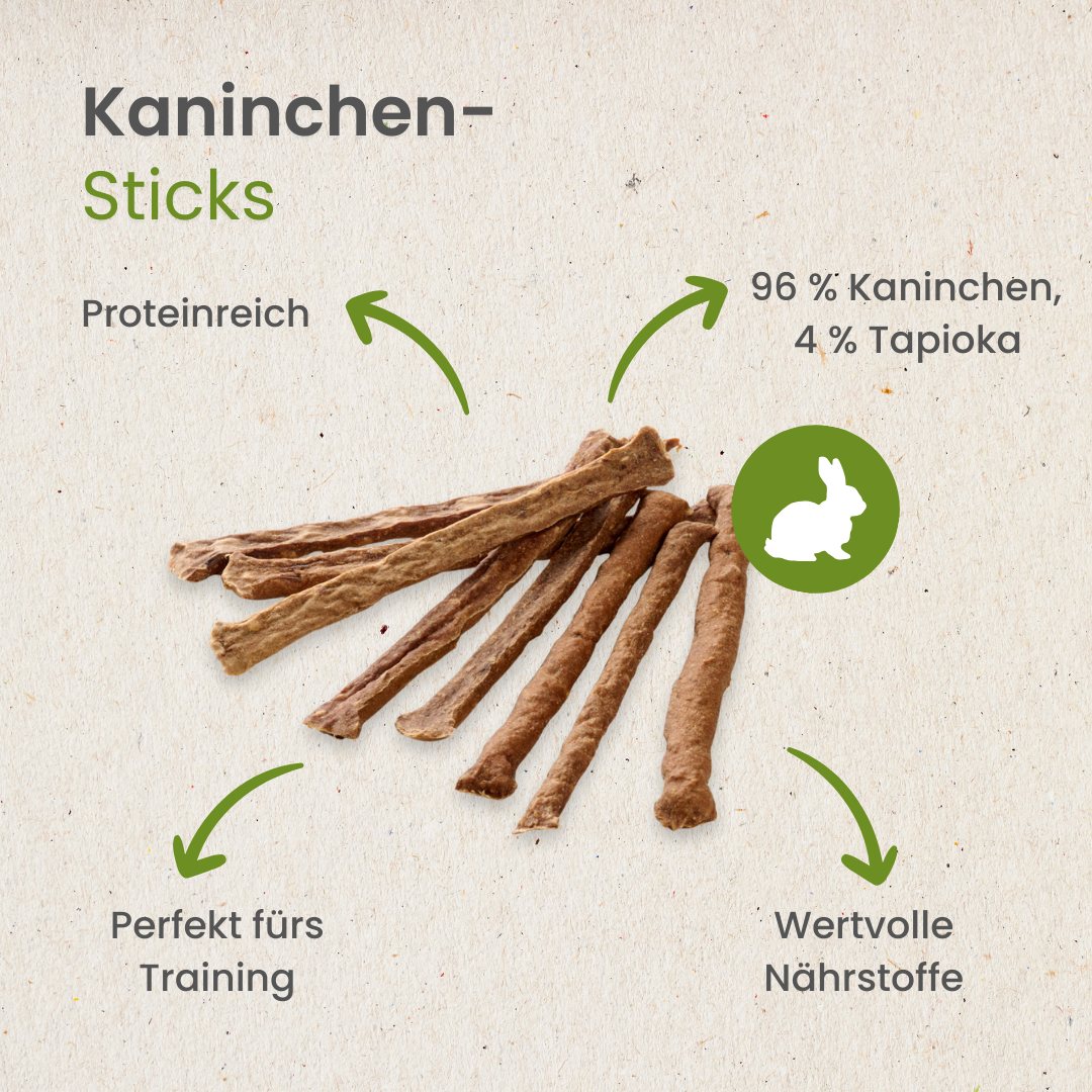 Kaninchen-Sticks