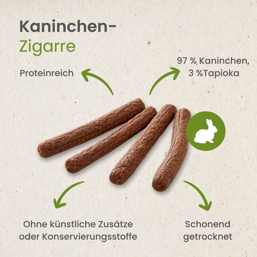 Kaninchen-Zigarre