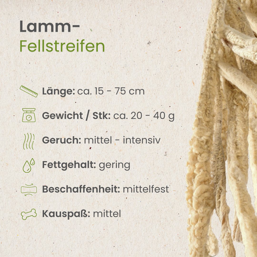 Lamm-Fellstreifen