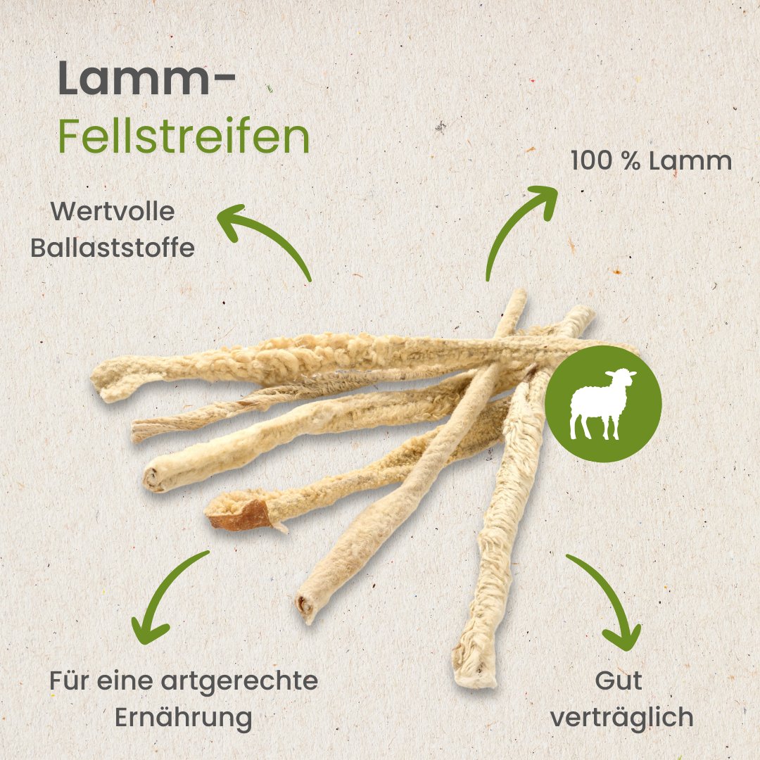 Lamm-Fellstreifen