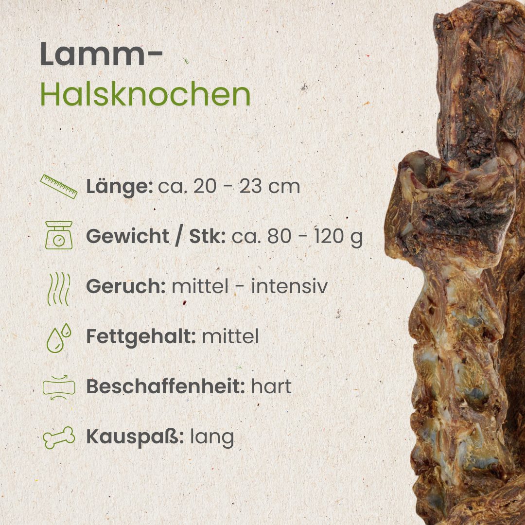 Lamm-Halsknochen