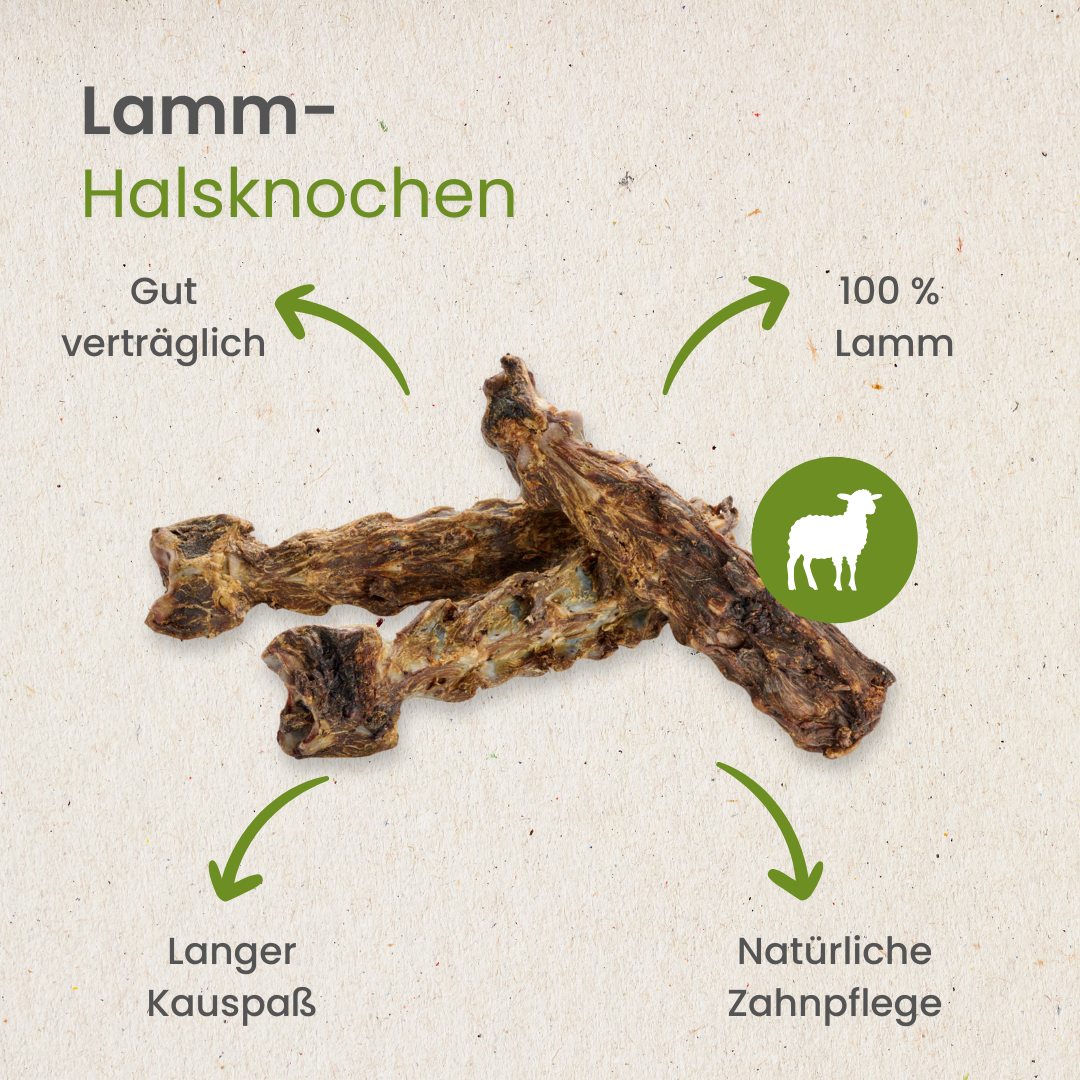 Lamm-Halsknochen