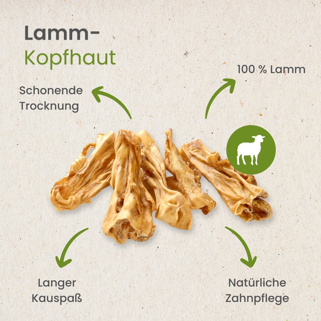 Lamm-Kopfhaut