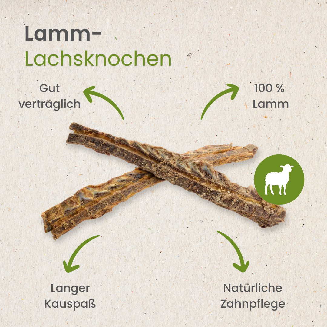 Lamm-Lachsknochen