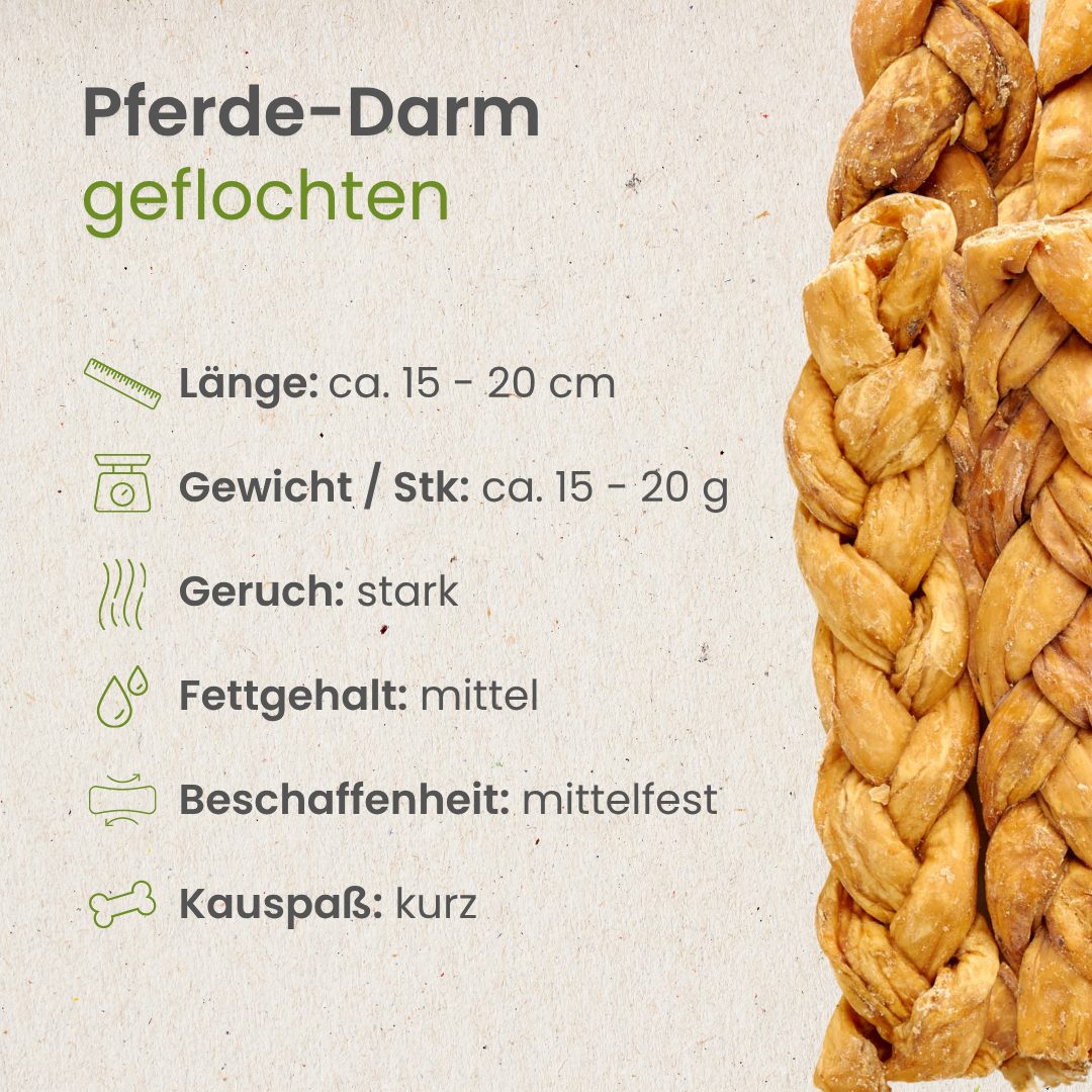 Pferde-Darm, geflochten
