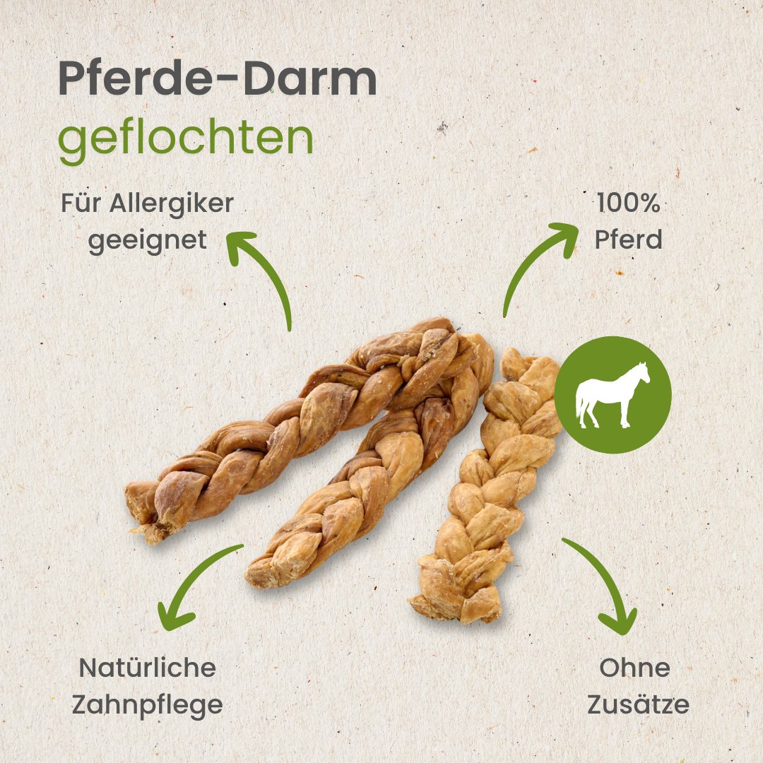 Pferde-Darm, geflochten