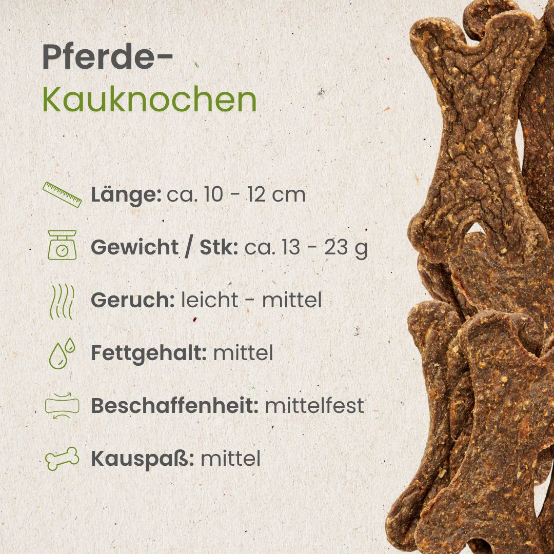 Pferde-Kauknochen