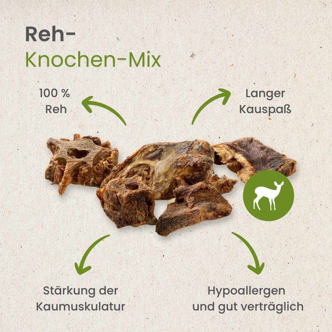 Reh-Knochen-Mix