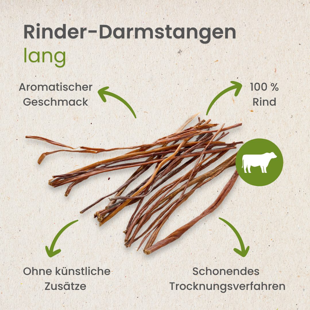 Rinder-Darmstangen, lang