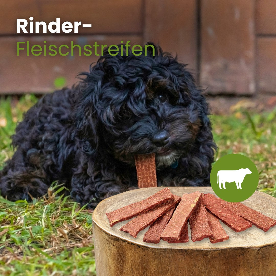 Rinder-Fleischstreifen