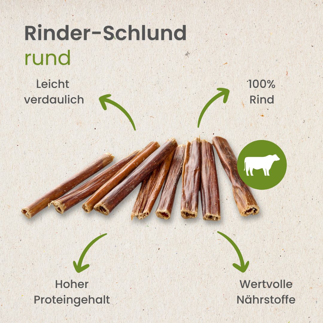 Rinder-Schlund, rund