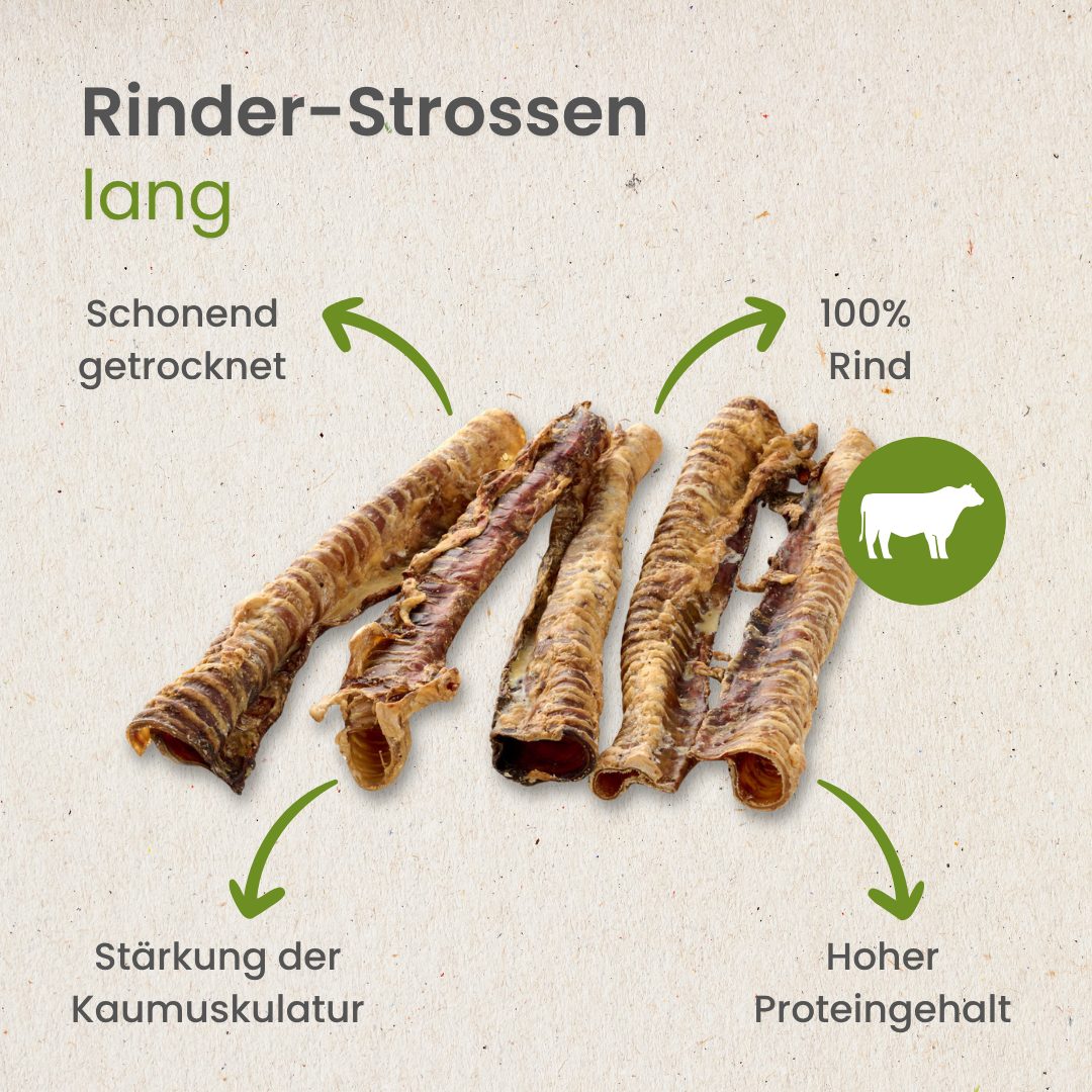 Rinder-Strossen, lang