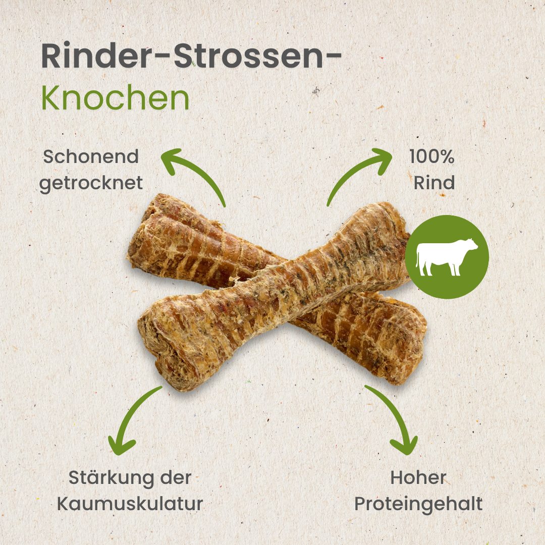 Rinder-Strossen-Knochen