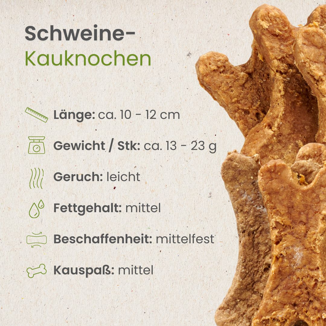 Schweine-Kauknochen