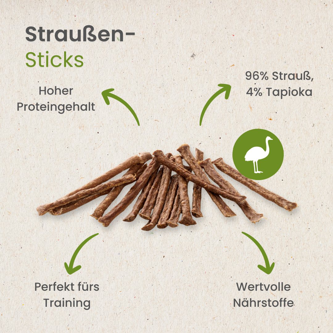Straußen-Sticks