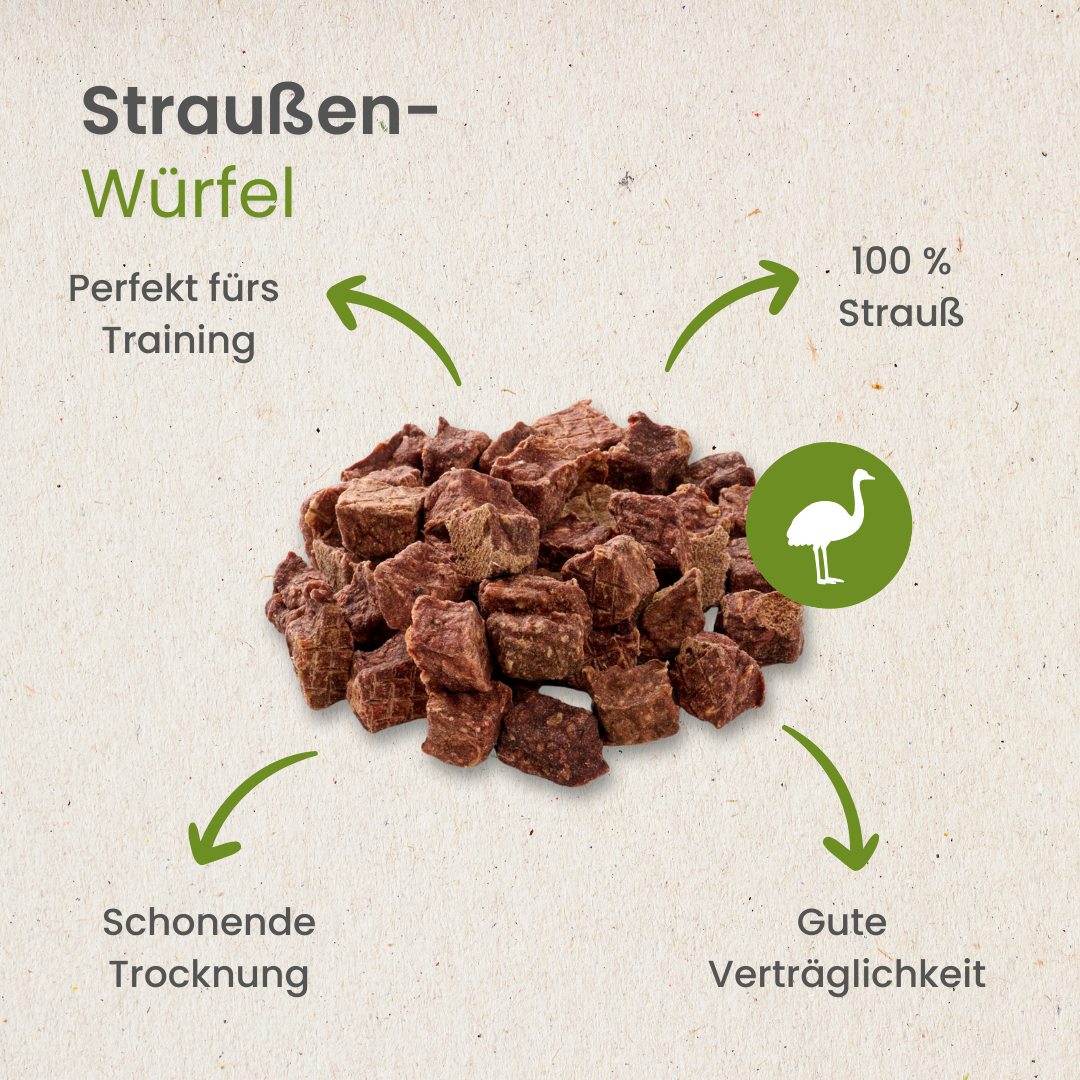 Straußen-Würfel