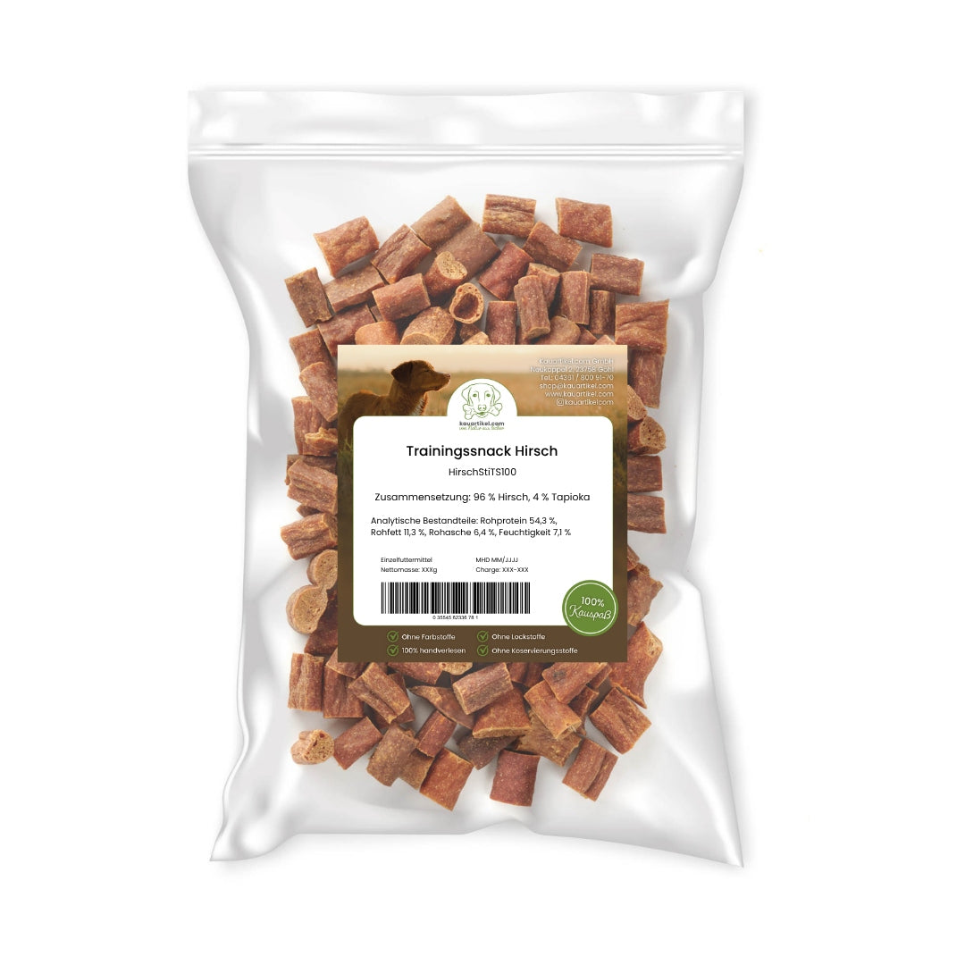 Hirsch-Sticks-Trainingssnack