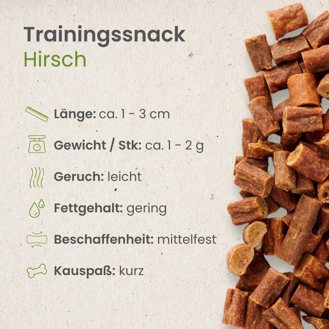 Hirsch-Sticks-Trainingssnack