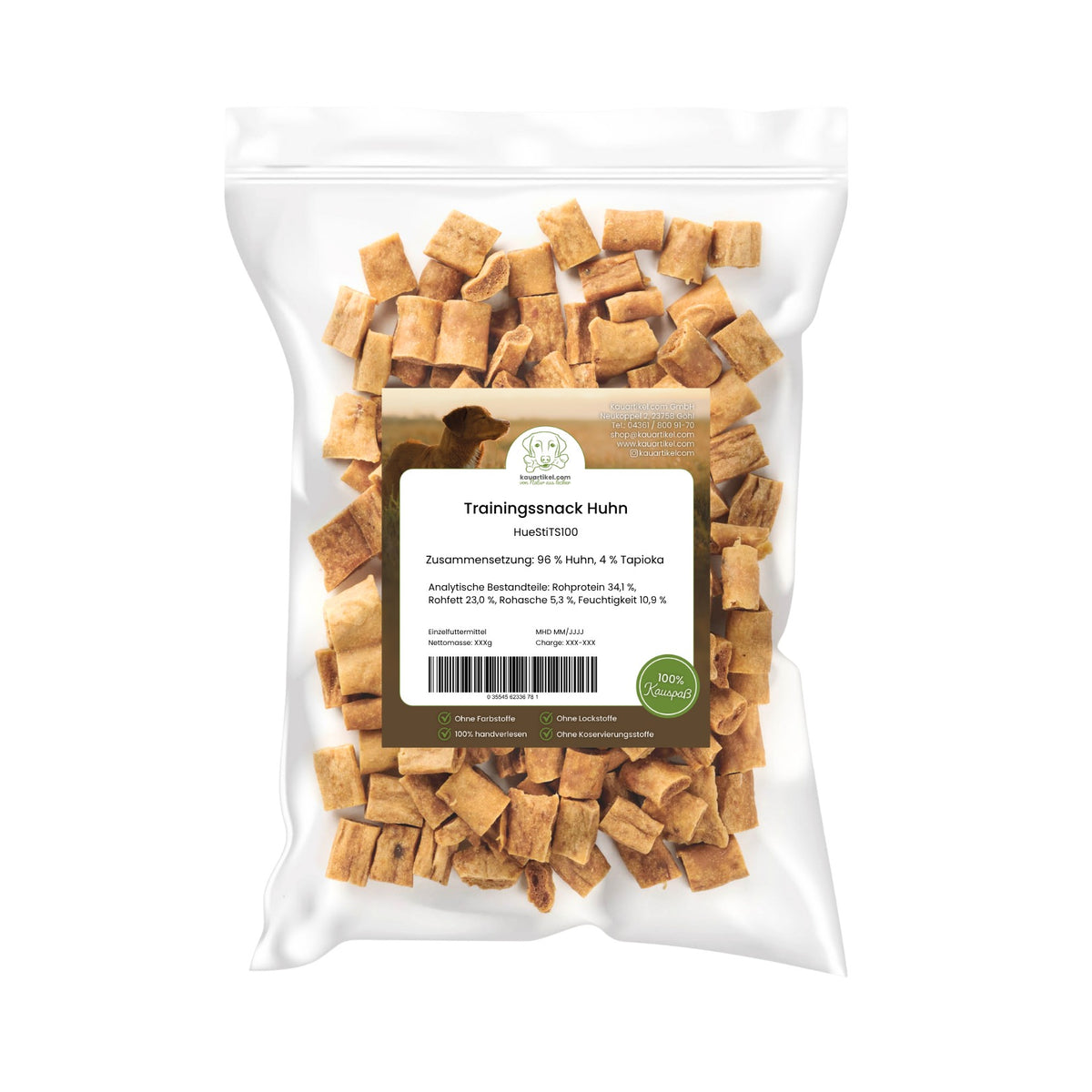 Hühner-Sticks-Trainingssnack