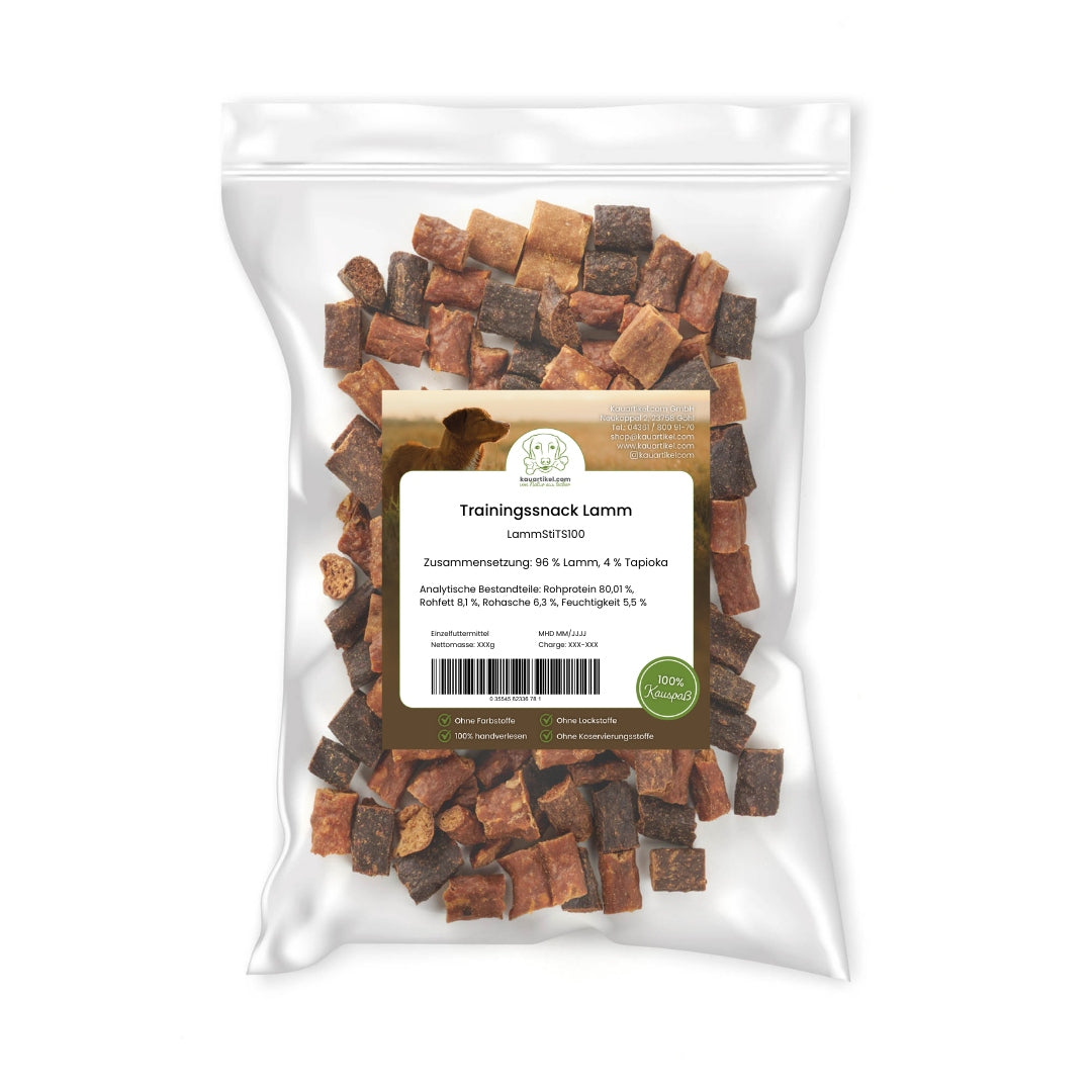 Lamm-Sticks-Trainingssnack