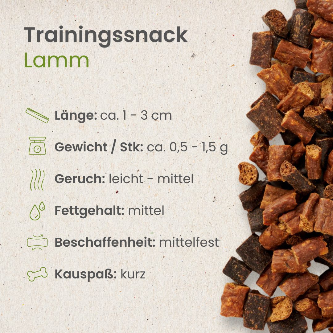 Lamm-Sticks-Trainingssnack